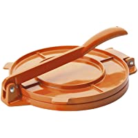 Ibili 799820- Prensa para tortillas- aluminio naranja- 20 cm